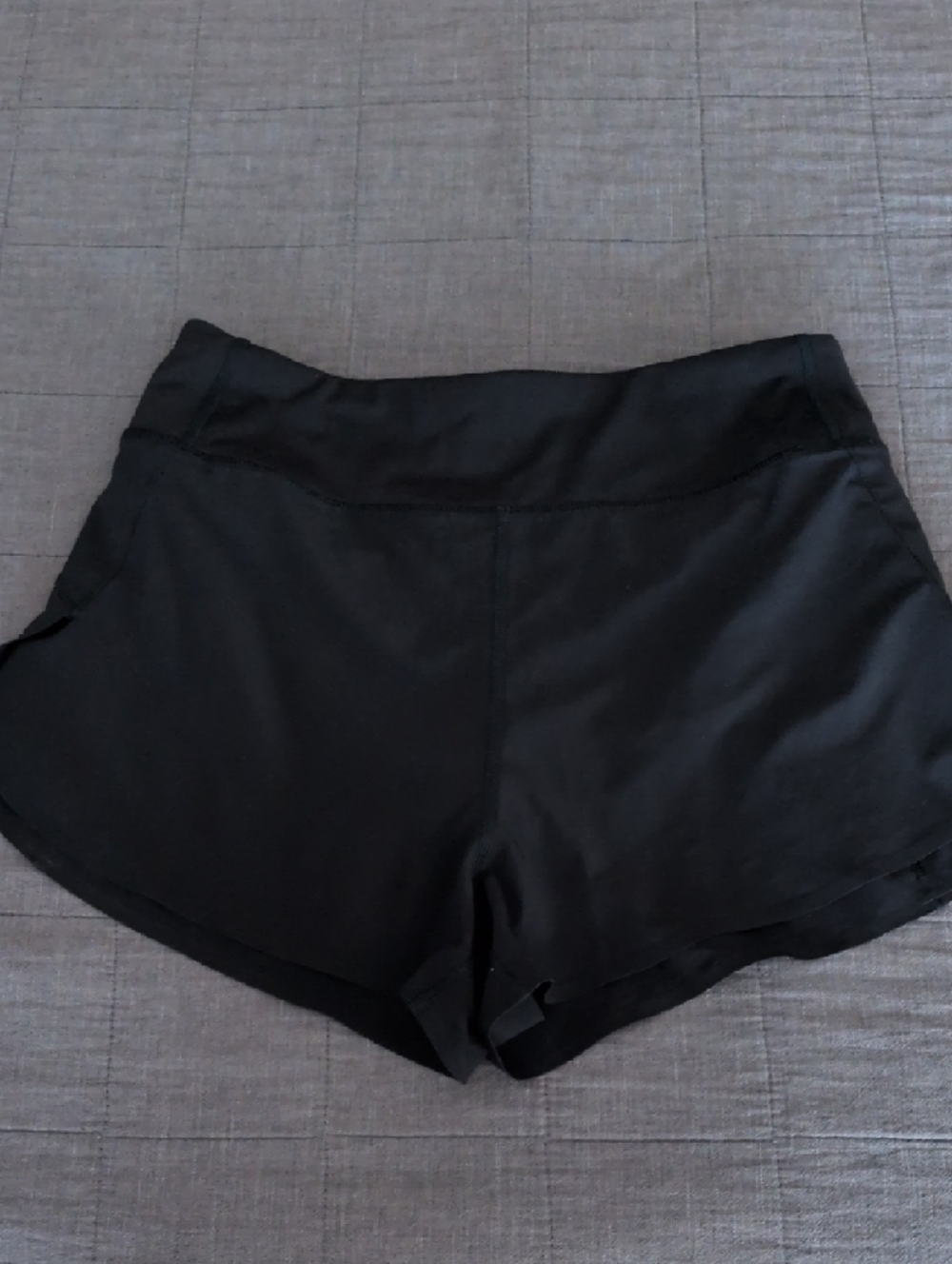 Athleta Black High-Rise Run With It 2.5 Inch Running Shorts